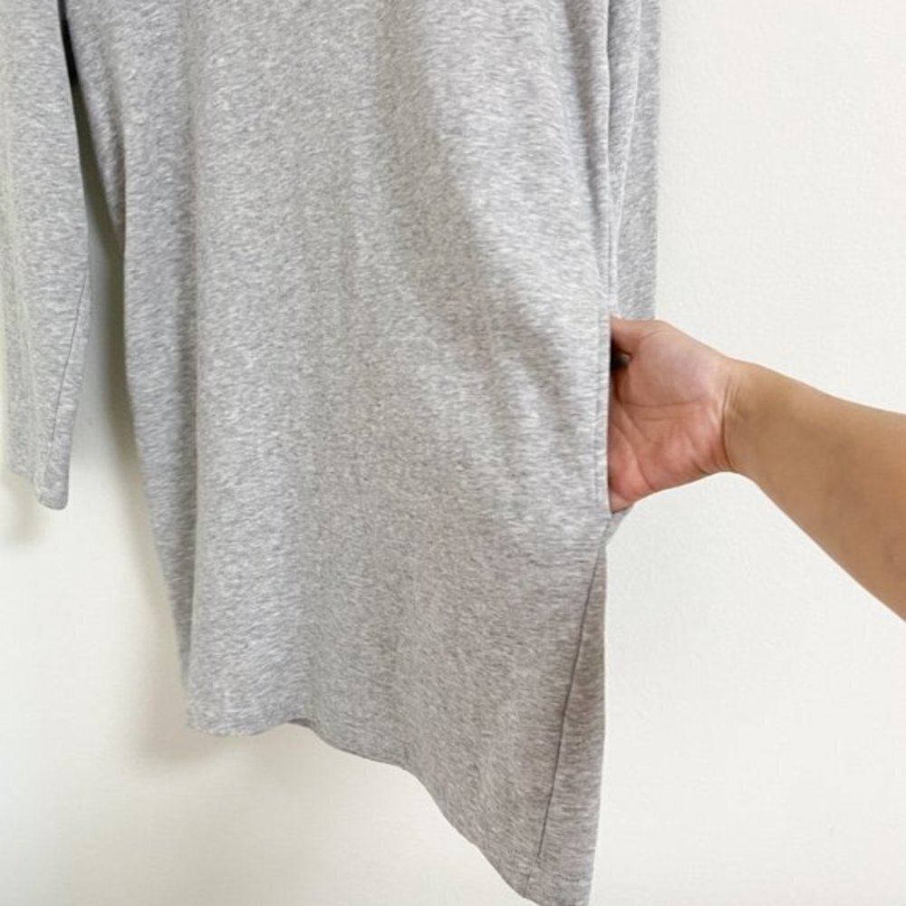 Zara grey long sleeves sweater mini dress - Picture 4 of 8